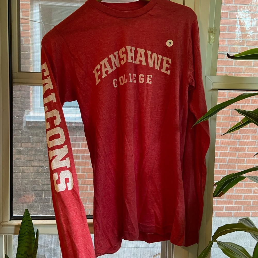 NWT Fanshawe varsity long sleeve